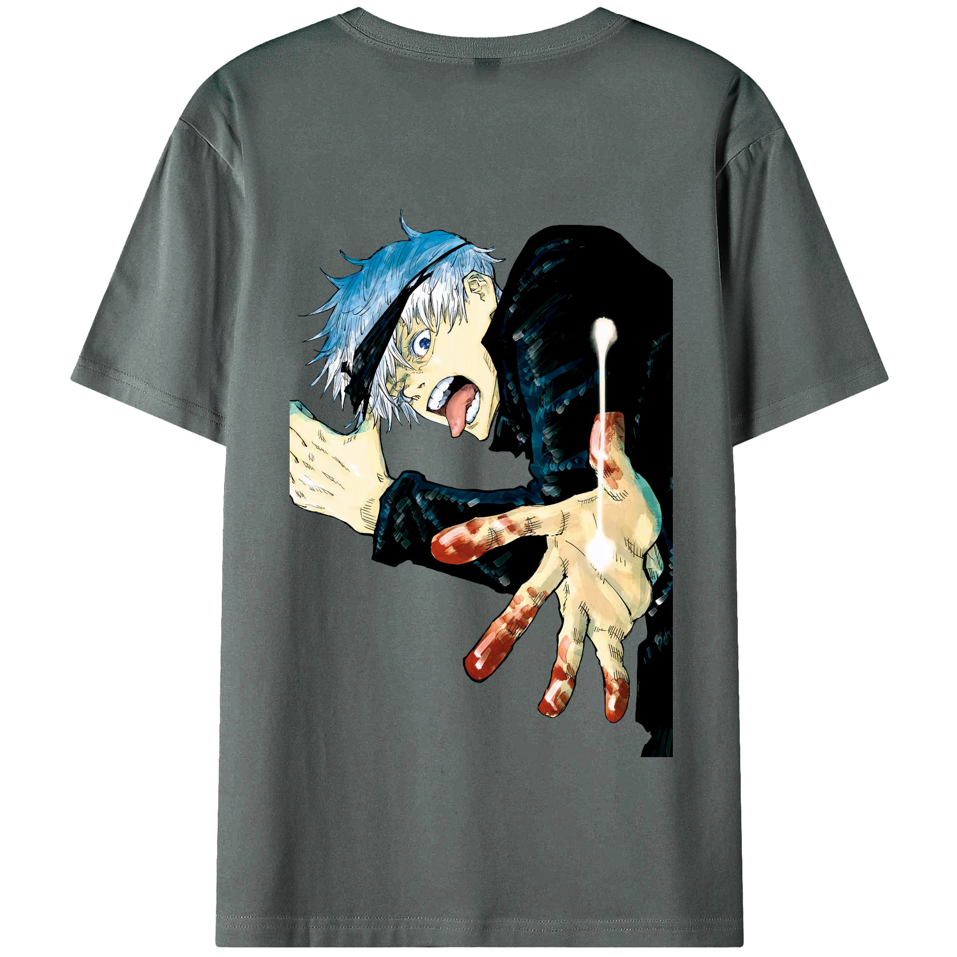 （画像用） 呪術廻戦 Jujutsu Kaisen 綿100％半袖Tシャツ（背面プリント）